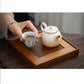 Gong Fu Cha Bamboo Tea Tray with Drain (Free Shipping)