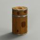 Handcrafted Bamboo & Tin Tea Caddy