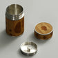 Handcrafted Bamboo & Tin Tea Caddy