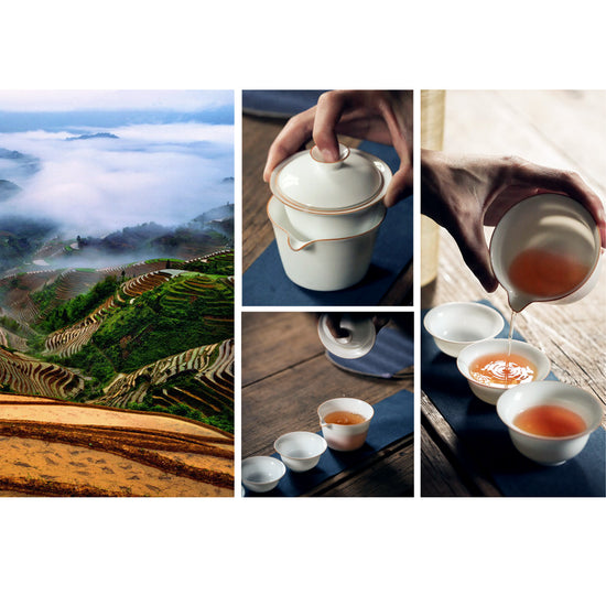Terrace Gold Ritual – Stackable Tea Set